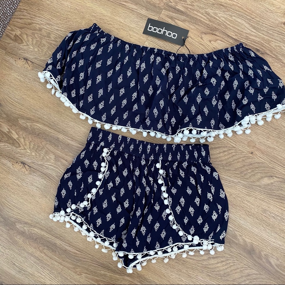 NWT Shorts + Top Set
